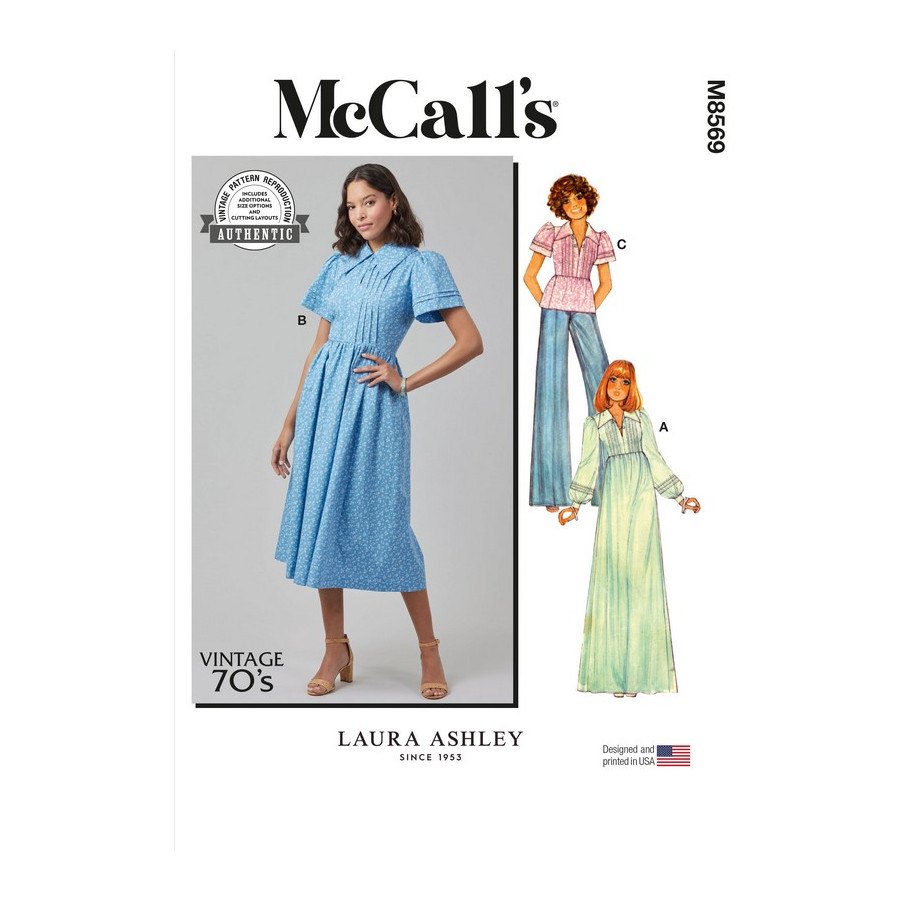 Patron Robe pour jeunes femmes - Mc Call's M8569  - 1