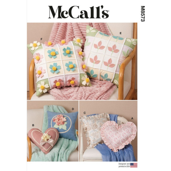 Patron Coussins - Mc Call's M8573  - 2