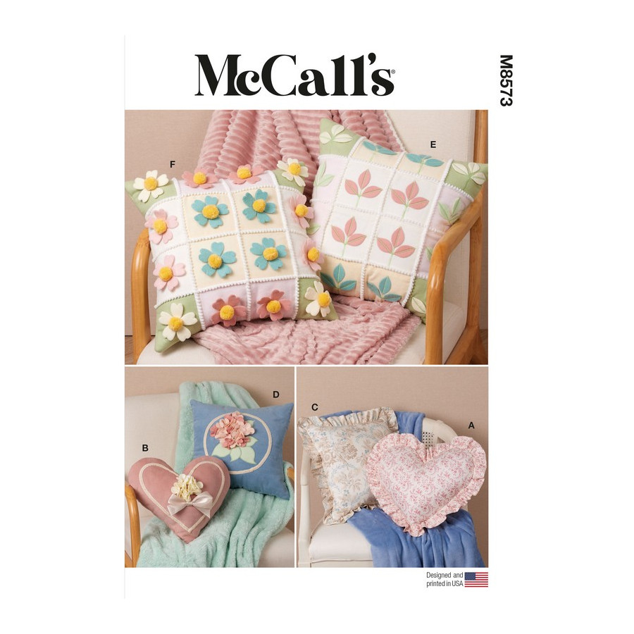 Patron Coussins - Mc Call's M8573  - 2