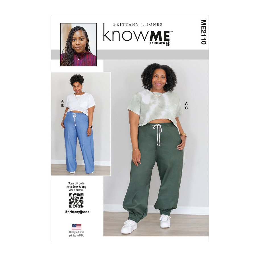 Patron Haut en tricot et Pantalons tissés pour femmes - Mc Call's ME2110  - 1