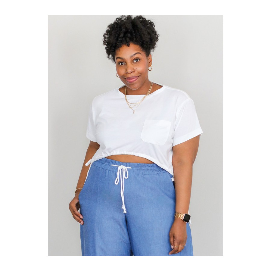 Patron Haut en tricot et Pantalons tissés pour femmes - Mc Call's ME2110  - 7