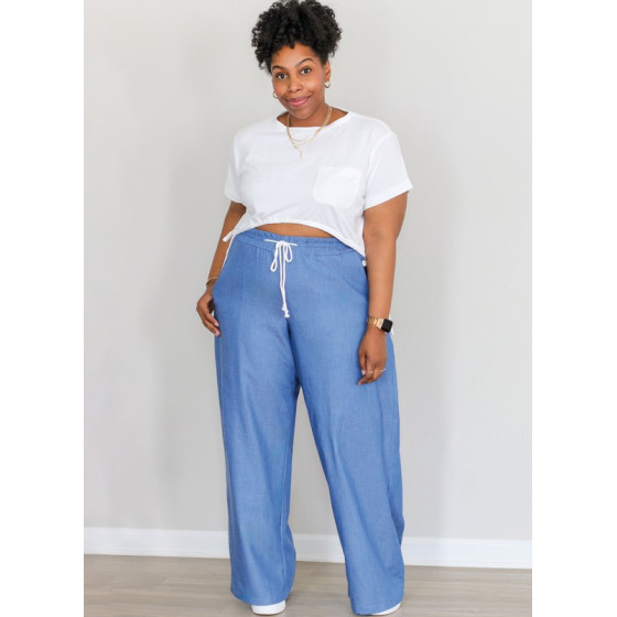 Patron Haut en tricot et Pantalons tissés pour femmes - Mc Call's ME2110  - 8
