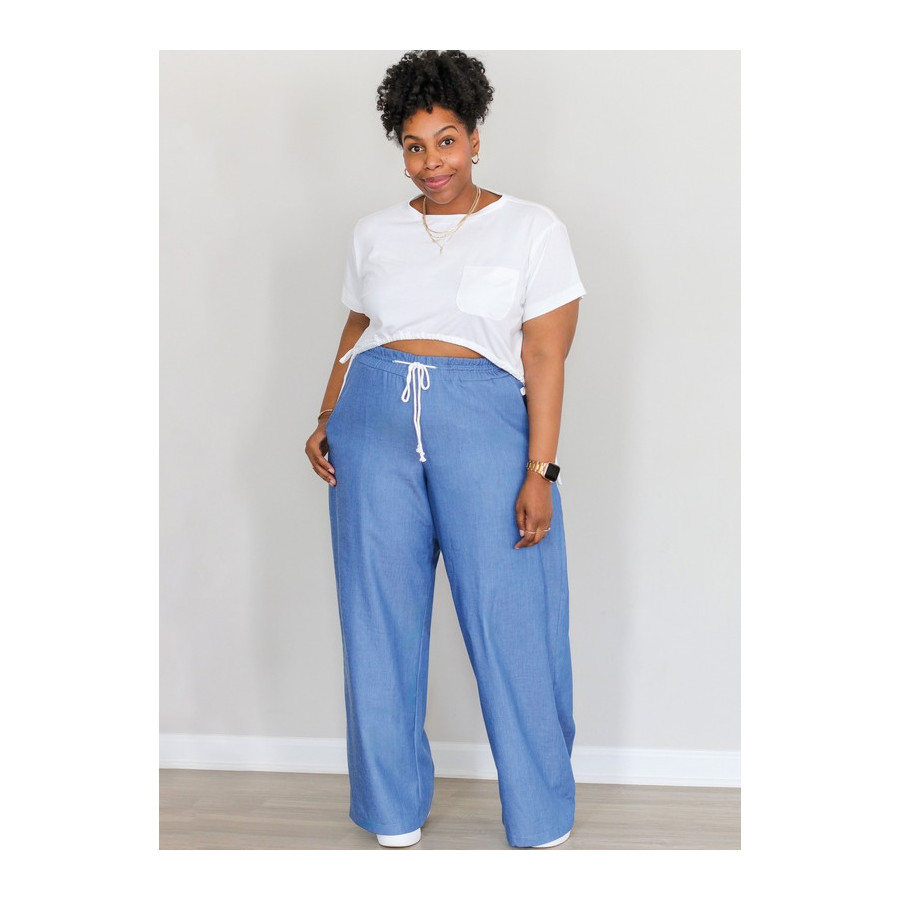 Patron Haut en tricot et Pantalons tissés pour femmes - Mc Call's ME2110  - 8