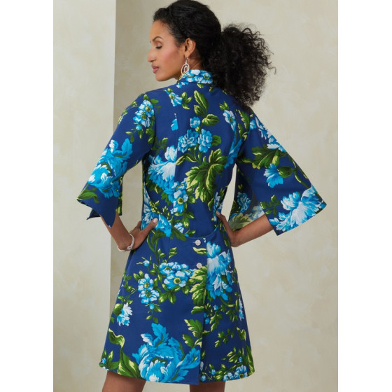 Patron Robe en deux longueurs pour Femmes - Vogue 2083  - 6