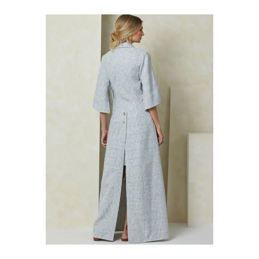 Patron Robe en deux longueurs pour Femmes - Vogue 2083  - 9