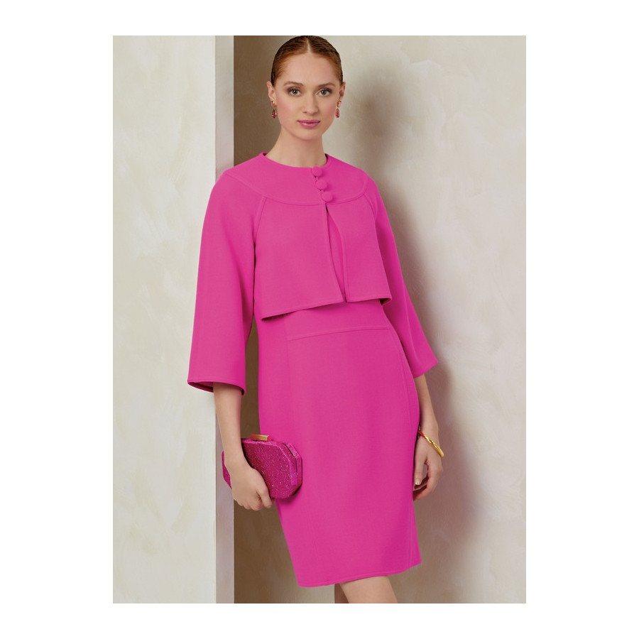 Patron Robe et Veste pour Femmes - Vogue 2085  - 5
