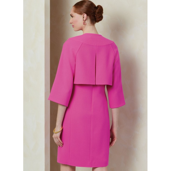 Patron Robe et Veste pour Femmes - Vogue 2085  - 9