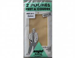 Poches veste prêt à coudre  - 1