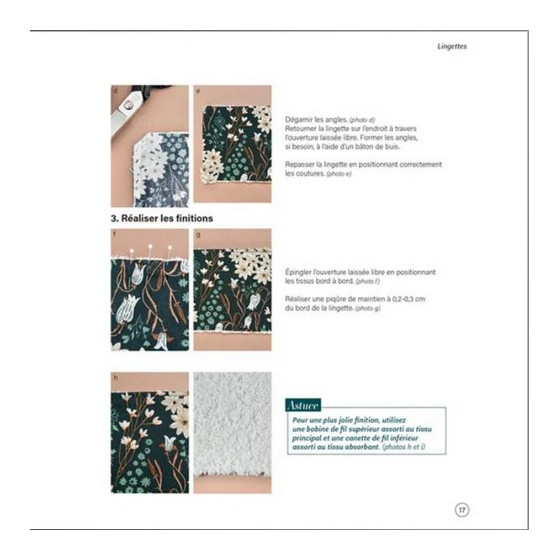 Livre Objectif couture Mes premiers projets pour bébé  - 4