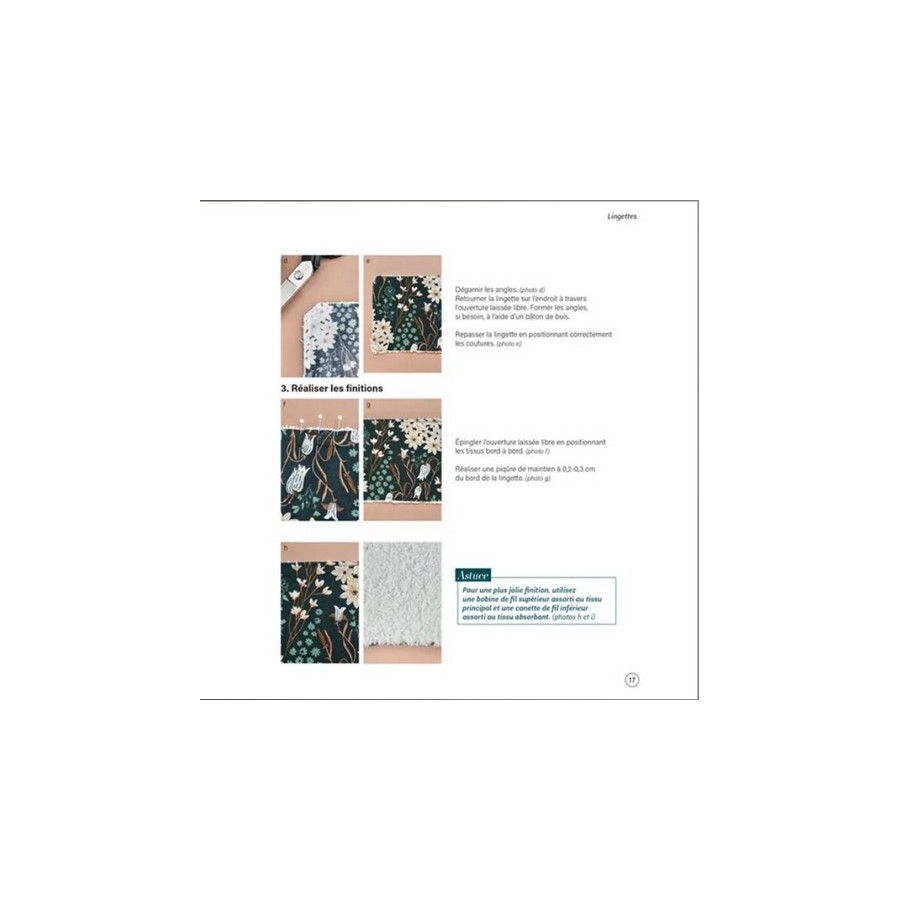 Livre Objectif couture Mes premiers projets pour bébé  - 4