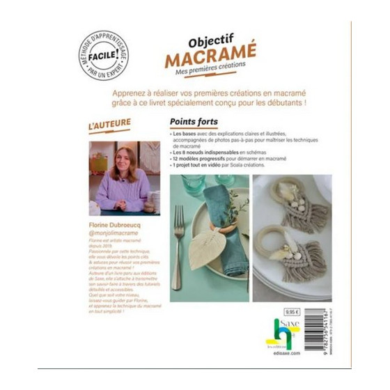 Livre Objectif macramé Mes premières créations  - 2