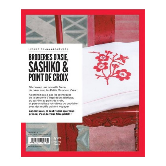Livre Broderie d'Asie, Sashiko & point de croix  - 2