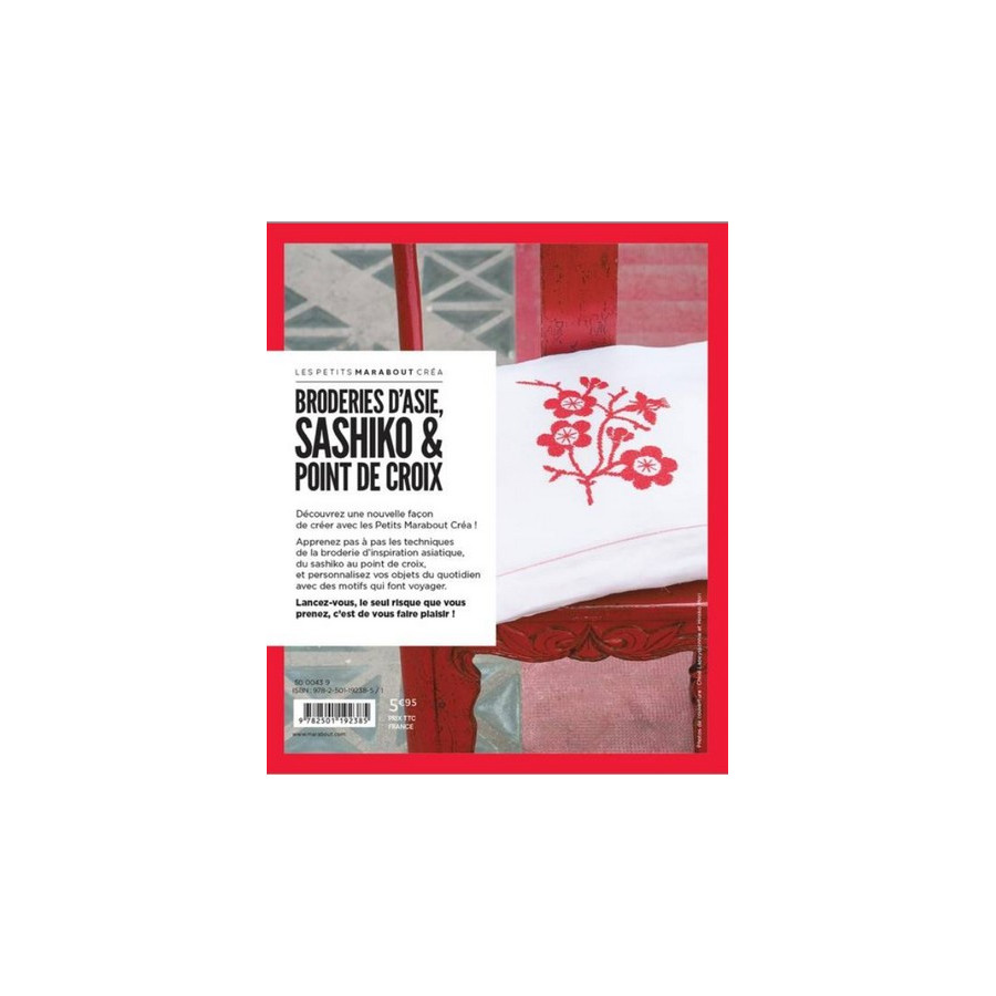 Livre Broderie d'Asie, Sashiko & point de croix  - 2