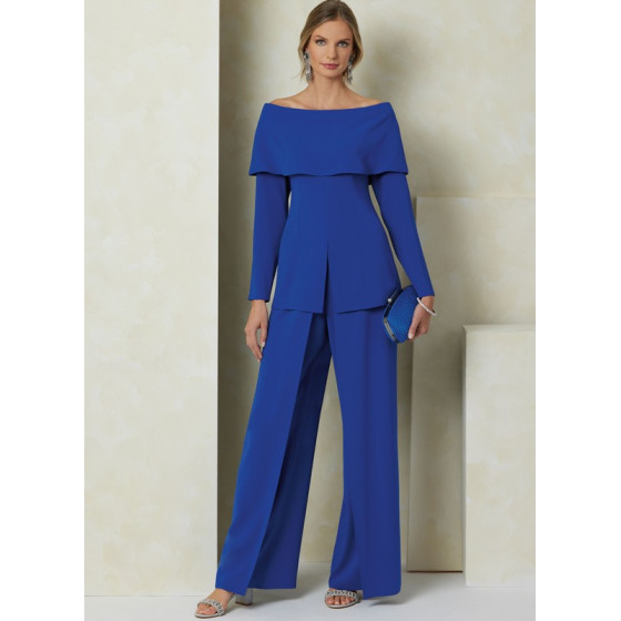 Patron Haut et Pantalon pour Femmes - Vogue 2098  - 5