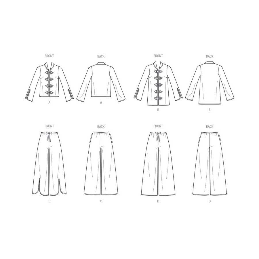 Patron Pyjamas pour Femmes - Vogue 2099  - 3