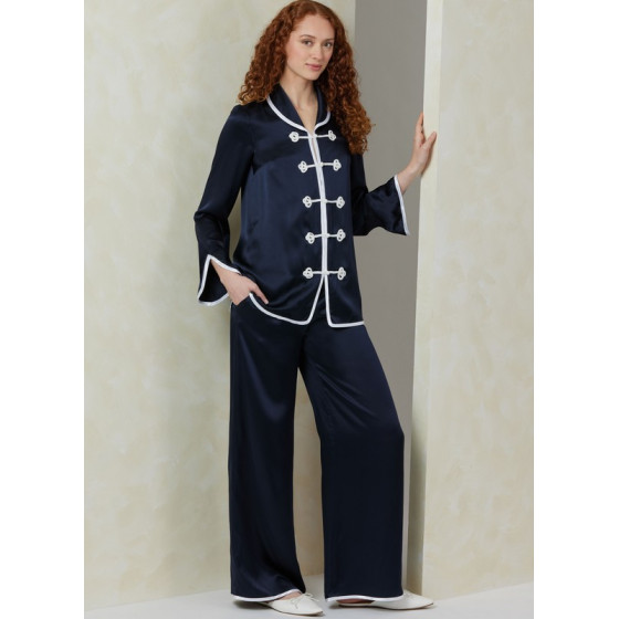 Patron Pyjamas pour Femmes - Vogue 2099  - 9