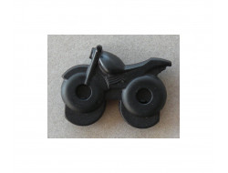 Bloqueur, stop cordon moto, noir