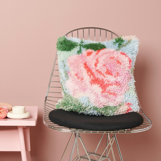 Kit de nouage Coussin Rose, Rico Hooki Hooki  - 3