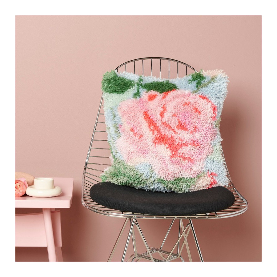 Kit de nouage Coussin Rose, Rico Hooki Hooki  - 3