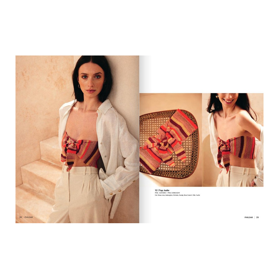 Magazine 260 Accessoires d'été Phildar  - 17