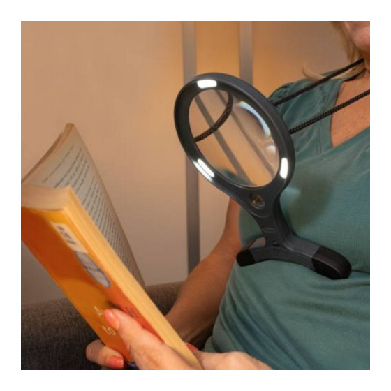 Loupe lumineuse mains libres luxe  - 3
