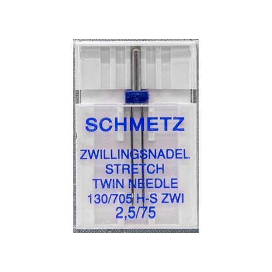 Aiguille double Stretch 2,5/75 Schmetz  - 1