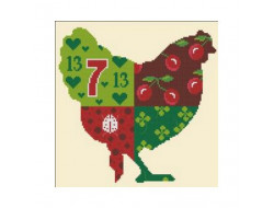 Grille poule patch