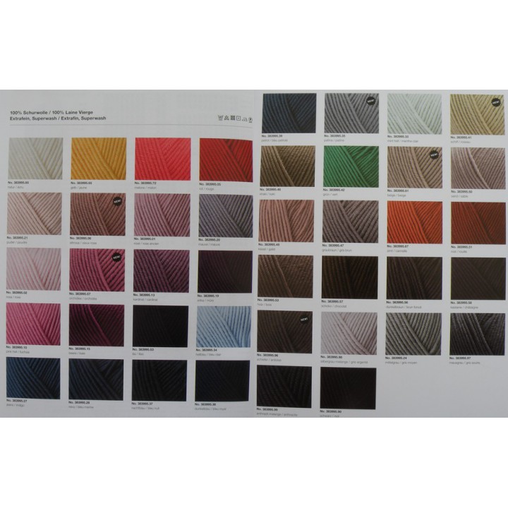 Fil Rico Mérino dk 100% Laine vierge  - 3