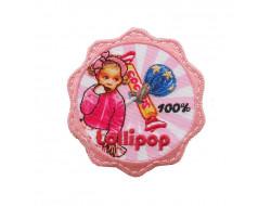 Écusson thermocollant Lollipop bombons