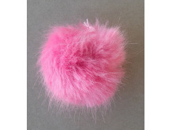 Pompon fausse fourrure 5 cm