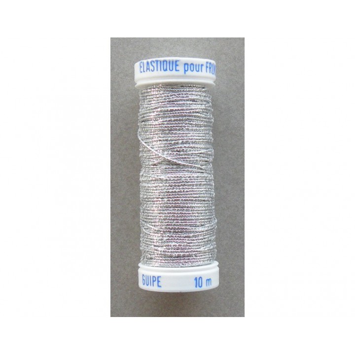 Fil élastique pour fronces Argent  - 1