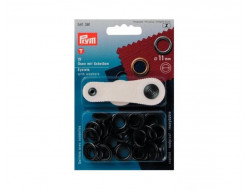 Oeillets avec rondelles 11 mm - Bruni