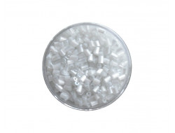 Perles de rocaille baguette 2 mm - Blanche