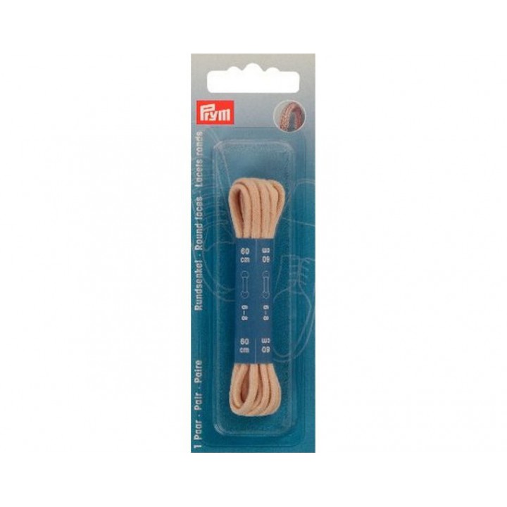 Lacets ronds fins 60 cm - Prym  - 1