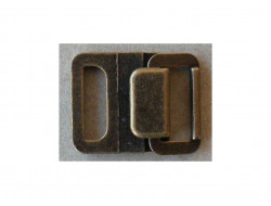 Attache métal bronze