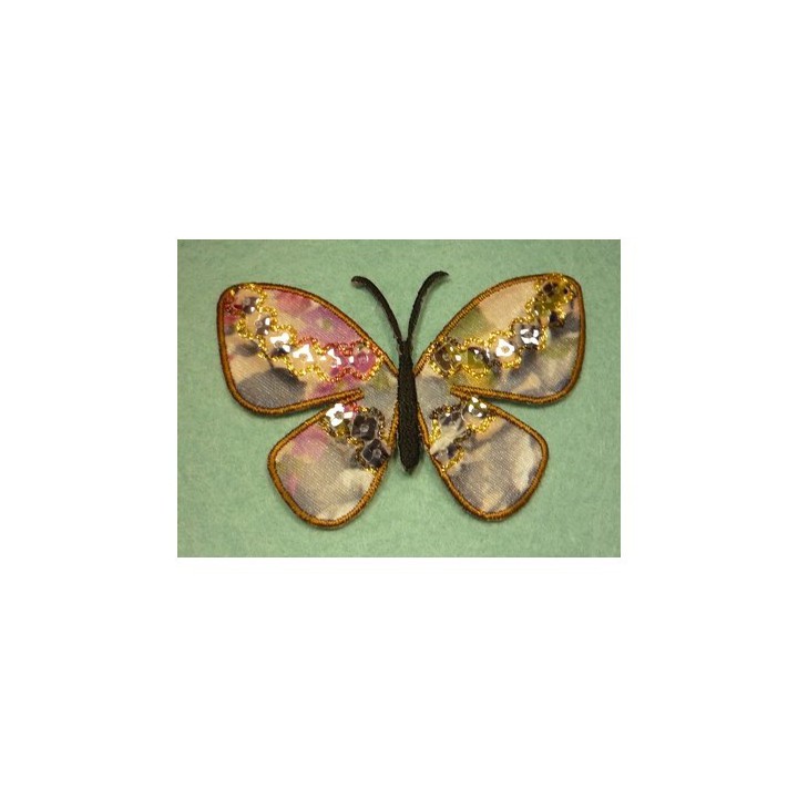 Ecusson thermocollant papillon  - 1
