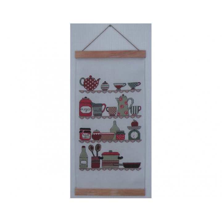 Suspension en bois pour broderie - Rico Design  - 4
