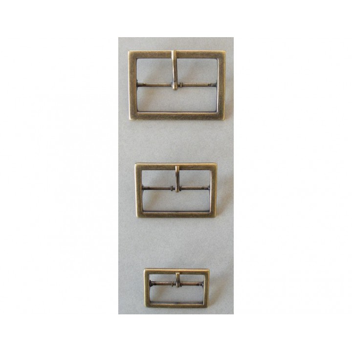 Boucle de ceinture métal bronze de 48 mm à 72 mm  - 1