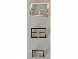 Boucle de ceinture métal - Argent de 48 mm à 72 mm  - 1