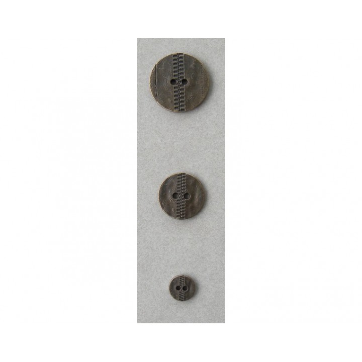 Bouton fermeture bronze  - 1