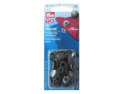 Boutons pression Anorak bronze 15 mm, recharge Prym