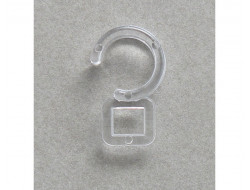 Agrafe d'anneaux cristal