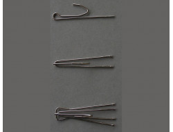 Agrafe flamande mi-hauteur