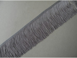 Frange rayonne grise 9.50 cm