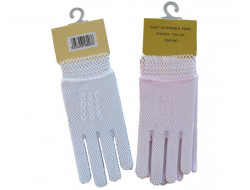 Gants extensible blanc ou rose pour enfant