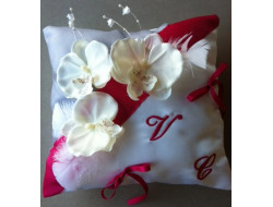 Coussin personnalisé pour alliances  - 6