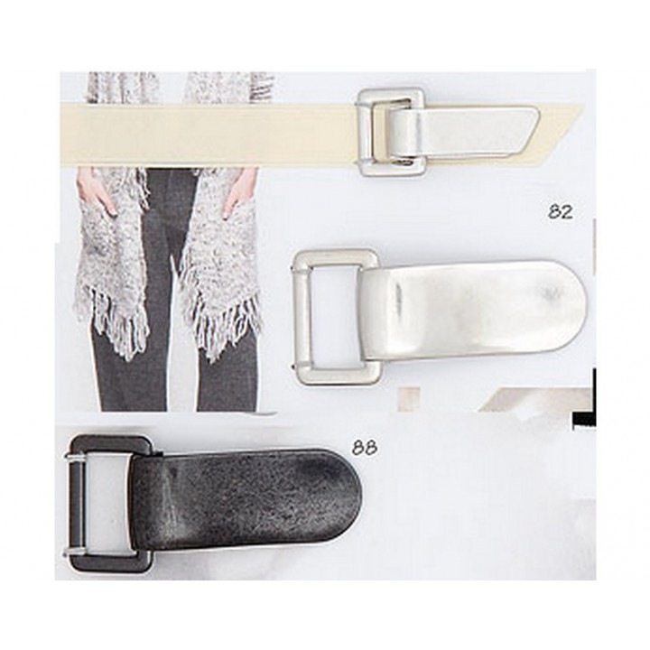 Attaches métal argent ou noir  - 1