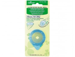 Lame de rechange pour cutter rotatif Clover 45 mm