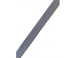 Elastique festonné gris pré-plié