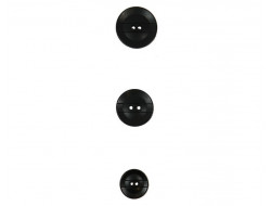 Bouton noir métal